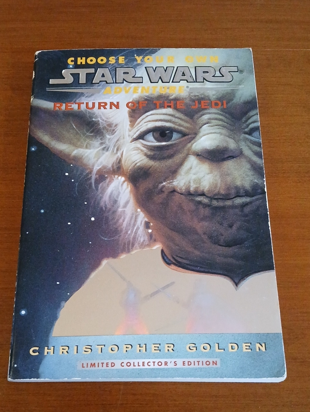 Choose Your Own Star Wars Adventure ! Return Of The Jedi Limited Ed. 1998 Vtg